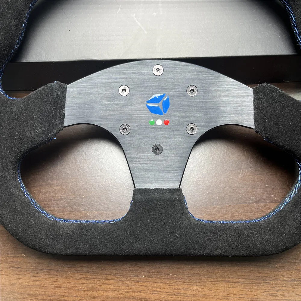 Рулевое колесо 13 дюймов 330 мм 70 шаг между отверстиями Тип D замшевое рулевое