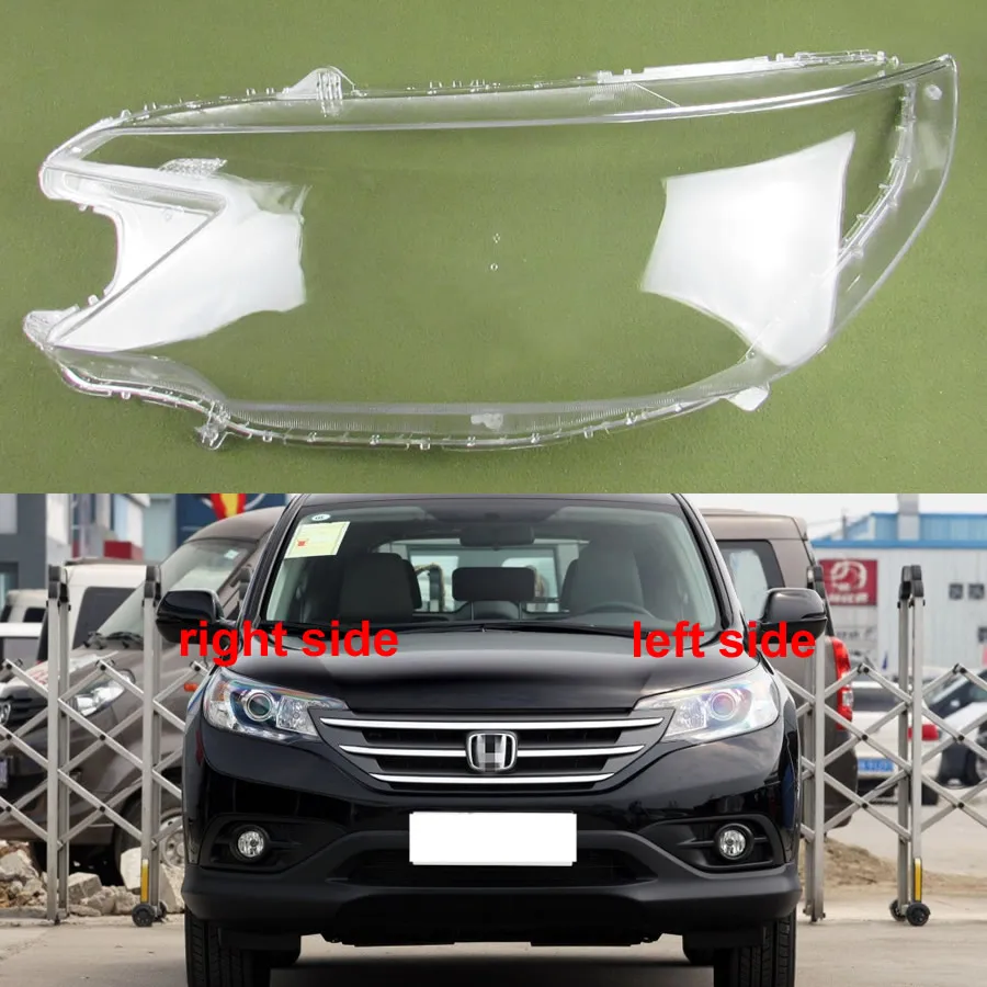 

Чехол для передней фары Honda CRV CR-V 2012 2013 2014, прозрачный абажур, фотообъектив из оргстекла