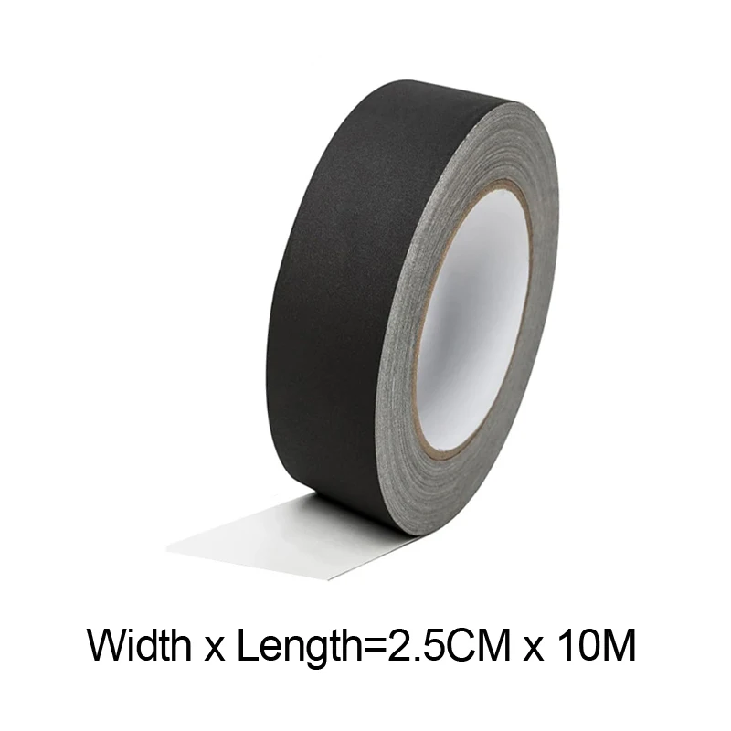 

Черная многофункциональная водонепроницаемая лента Gaffer Tape 2,5х10м / 5х10м