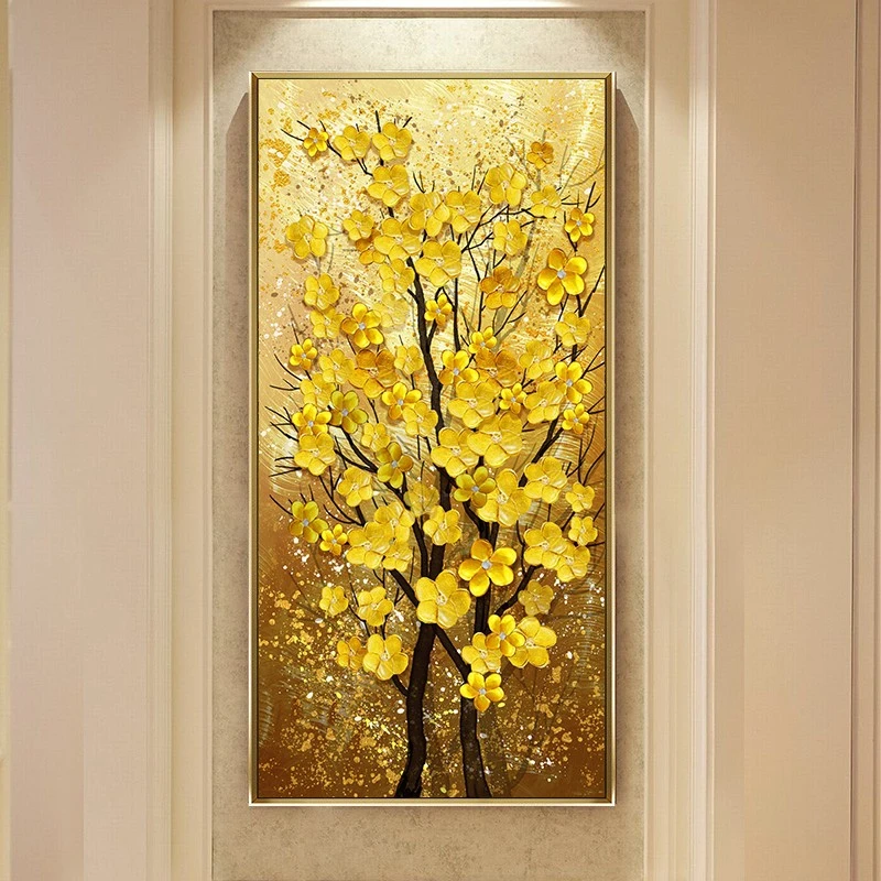 

5D Full Diamond Painting Landscape Flower Tree Cross Stitch Diamond Embroidery Art Kit Handicraft Home Decor Birthday Present
