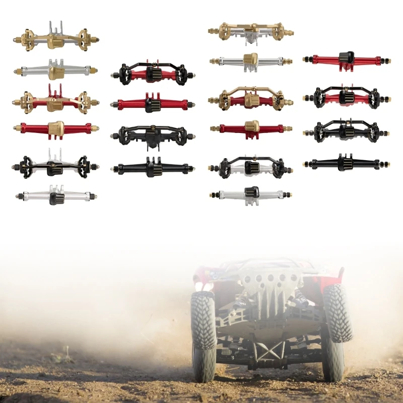 

Передние и задние мосты с дистанционным управлением в сборе, алюминиевые портальные мосты, детали для TRX4M