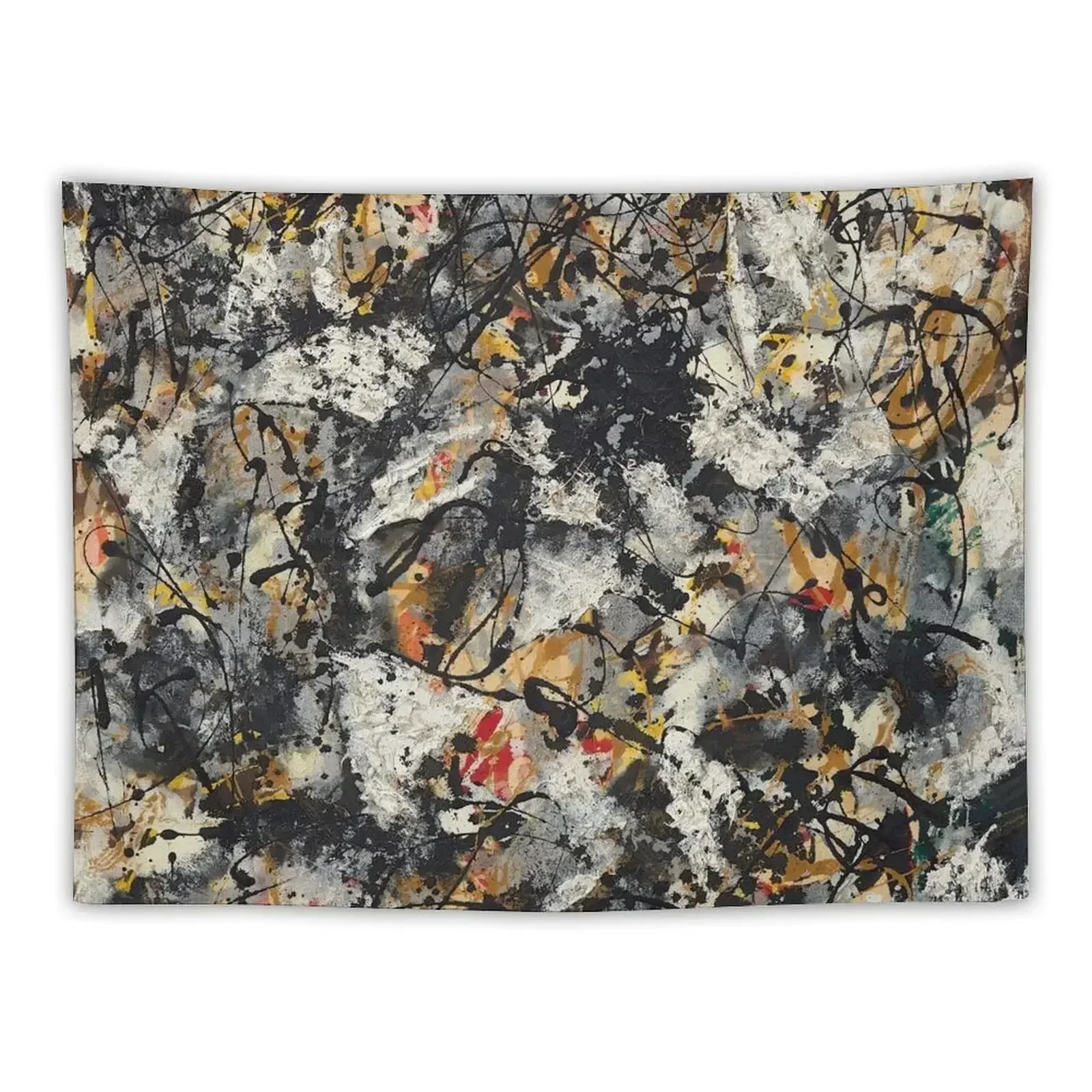 Гобелен Jackson Pollack - Композиция с красными штрихами