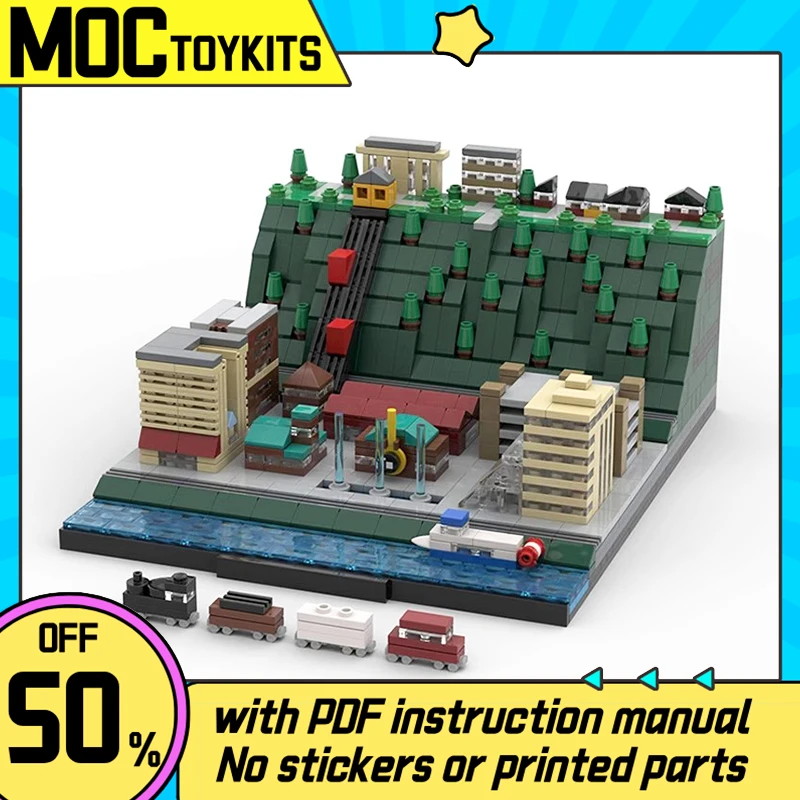 1193 шт. Детский конструктор Pittsburgh Skyline