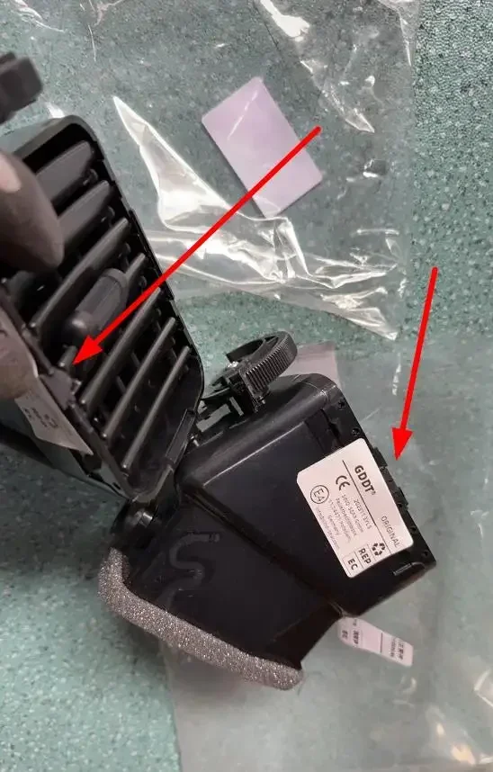 1 шт. боковое вентиляционное отверстие переменного тока для Pajero V70 MR 402450 Листовая