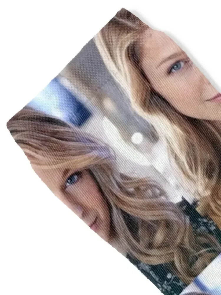 Melissa Benoist Носки мужские Чулки милые профессиональные носки для бега Роскошные