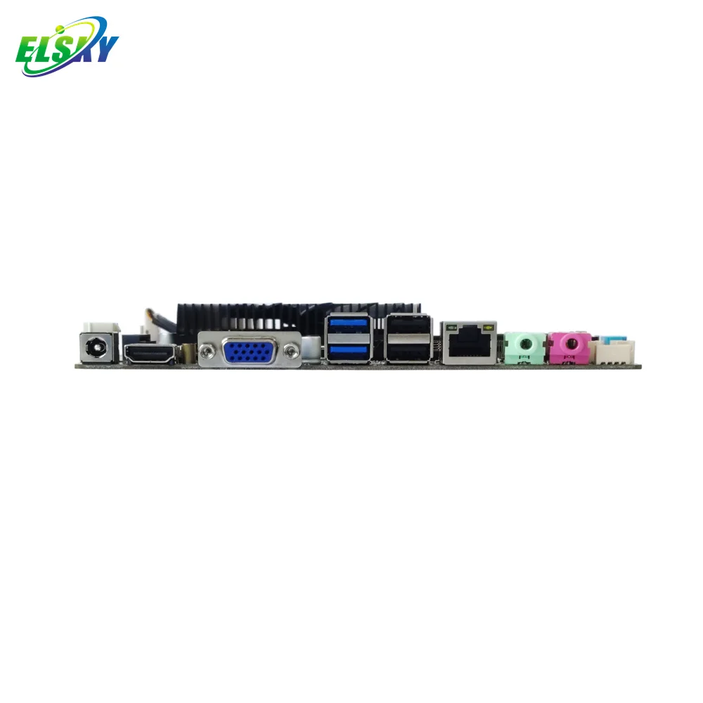 Фото Материнская плата ELSKY Mini-ITX 1151 с процессором Haswell 4-го поколения Core I5-4200M 4300M DDR3, до 8 ГБ, Realtek 8111H RJ45 LAN QM8680 №4