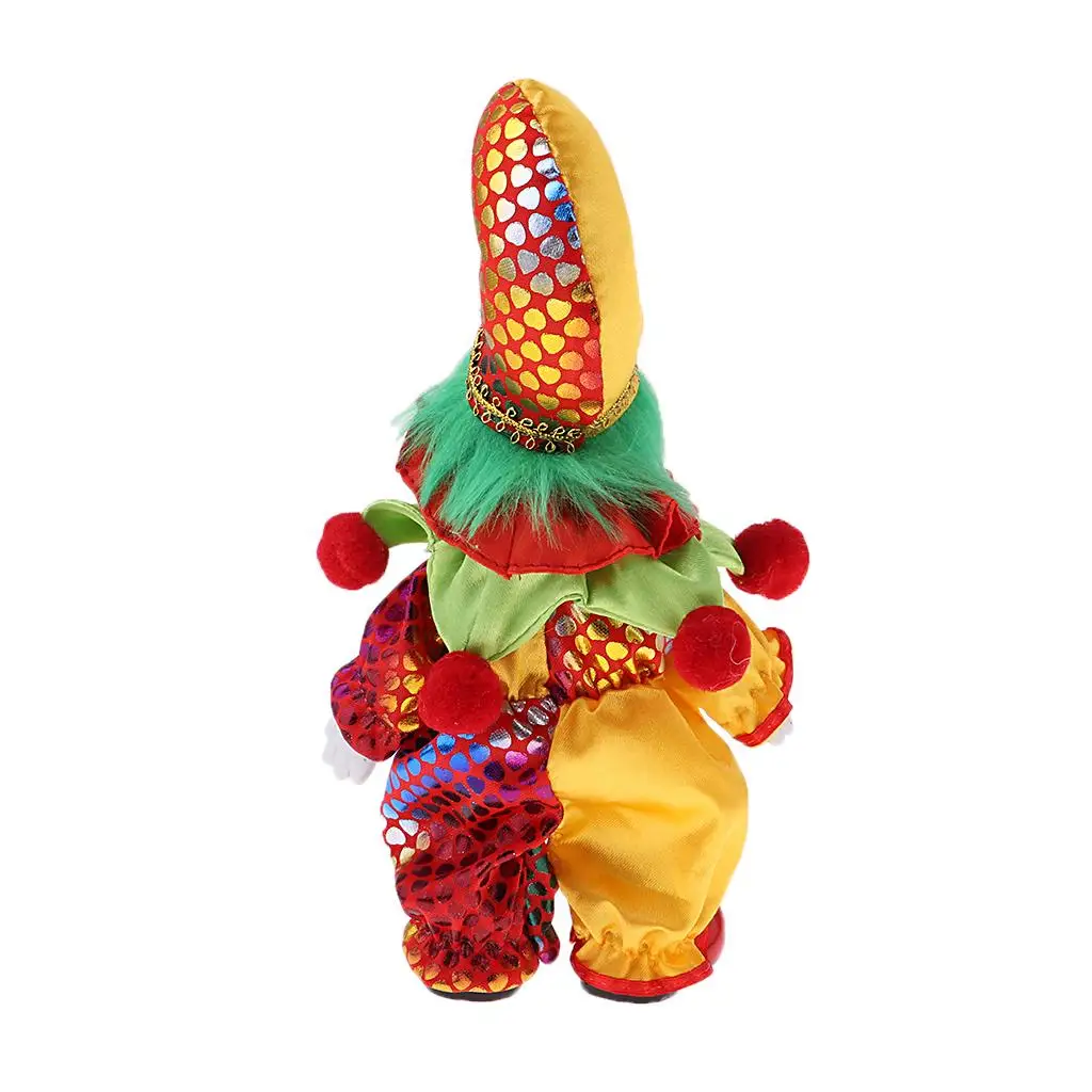 

7inch Funny Ceramic Clown Jester Colorful Costume Kids Birthday Gift