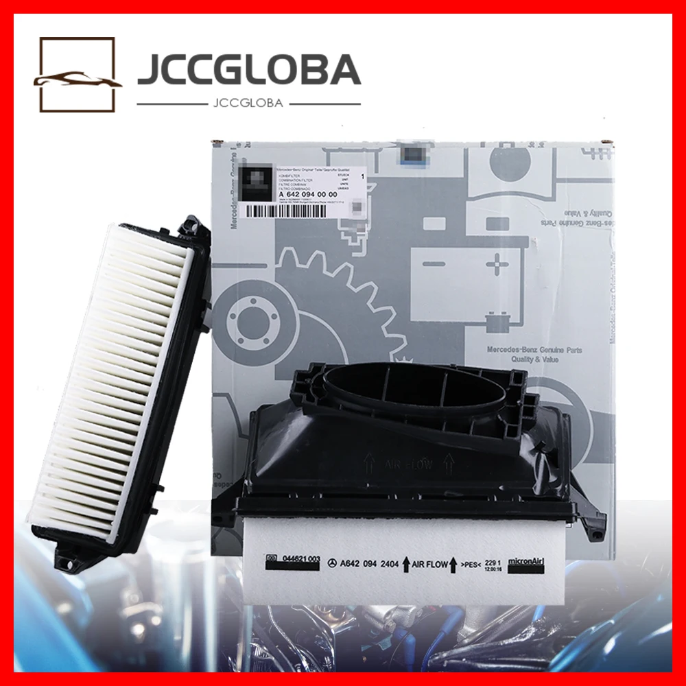 2 шт. 6420940000 воздушные фильтры 6420942304 6420942404 для Mercedes-Benz C class S-Class W221 W222 300/350 CDI OM642