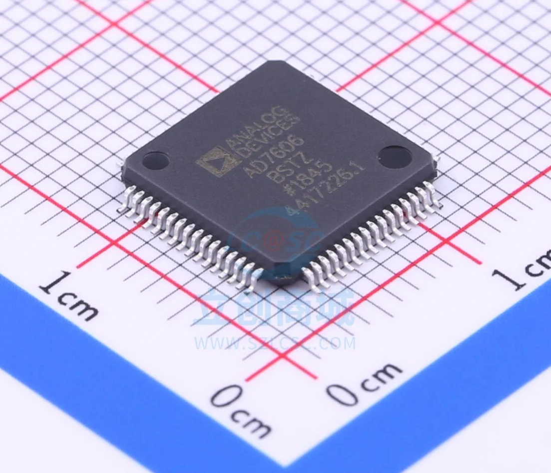 

AD7606BSTZ Package LQFP-64 New Original Genuine IC Analog-to-digital Conversion Chip ADC