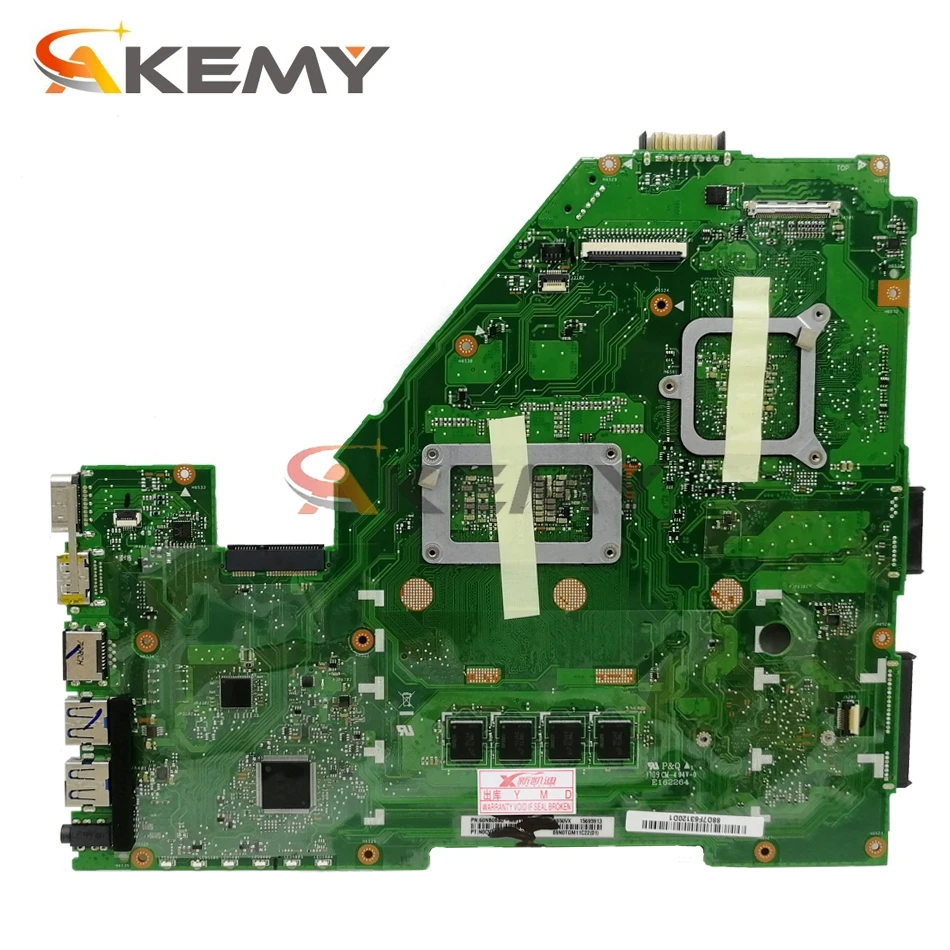 Материнская плата Akemy X550VX для ноутбука ASUS X550V FH5900V оригинальная материнская 4GB-RAM