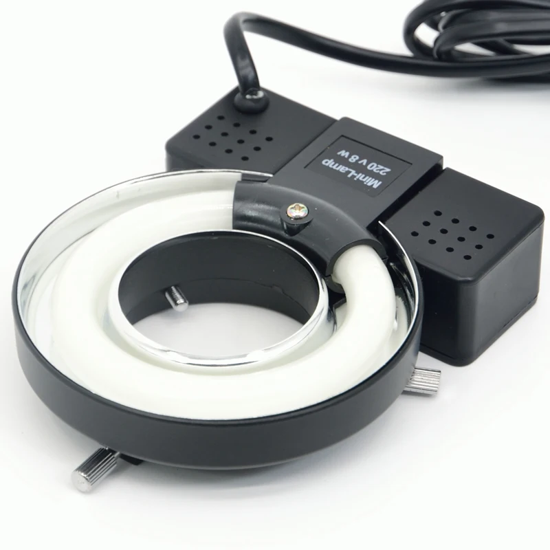 ФЛУОРЕСЦЕНТНОЕ кольцо для микроскопа FYSCOPE 8 Вт круглая черная лампа 220 В отдельная