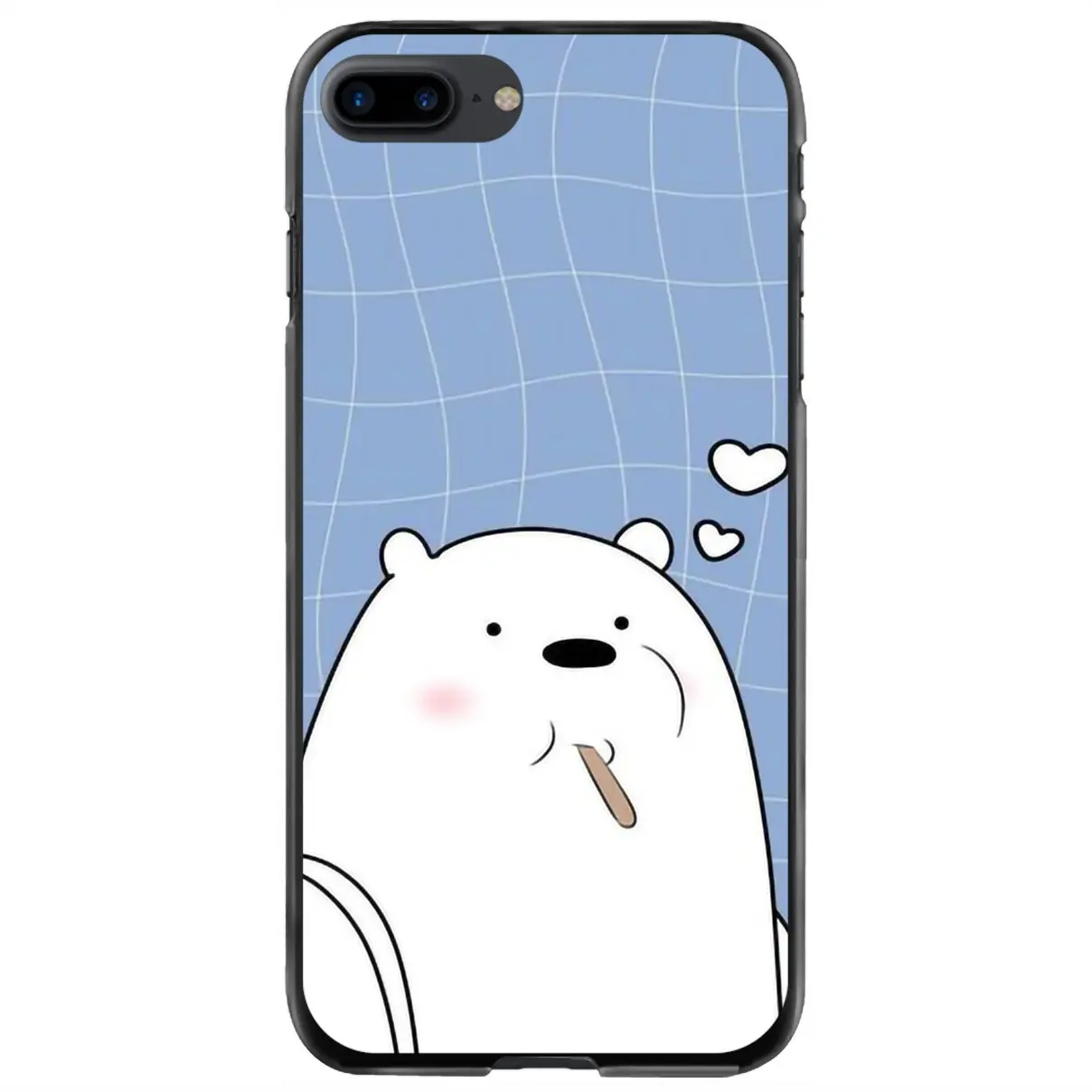 

Жесткий Чехол для iPhone 11 12 13 14 Pro MAX Mini 5 5S SE 6 6S 7 8 Plus 10 X XR XS Bear