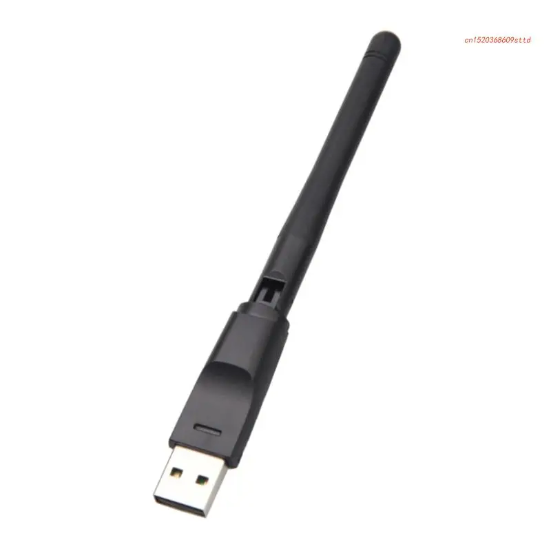 

USB WiFi Adapter with Antenna MT7601 150Mbps 2.4GHz Wireless Lan Receiver Card 90° Rotating Antenna