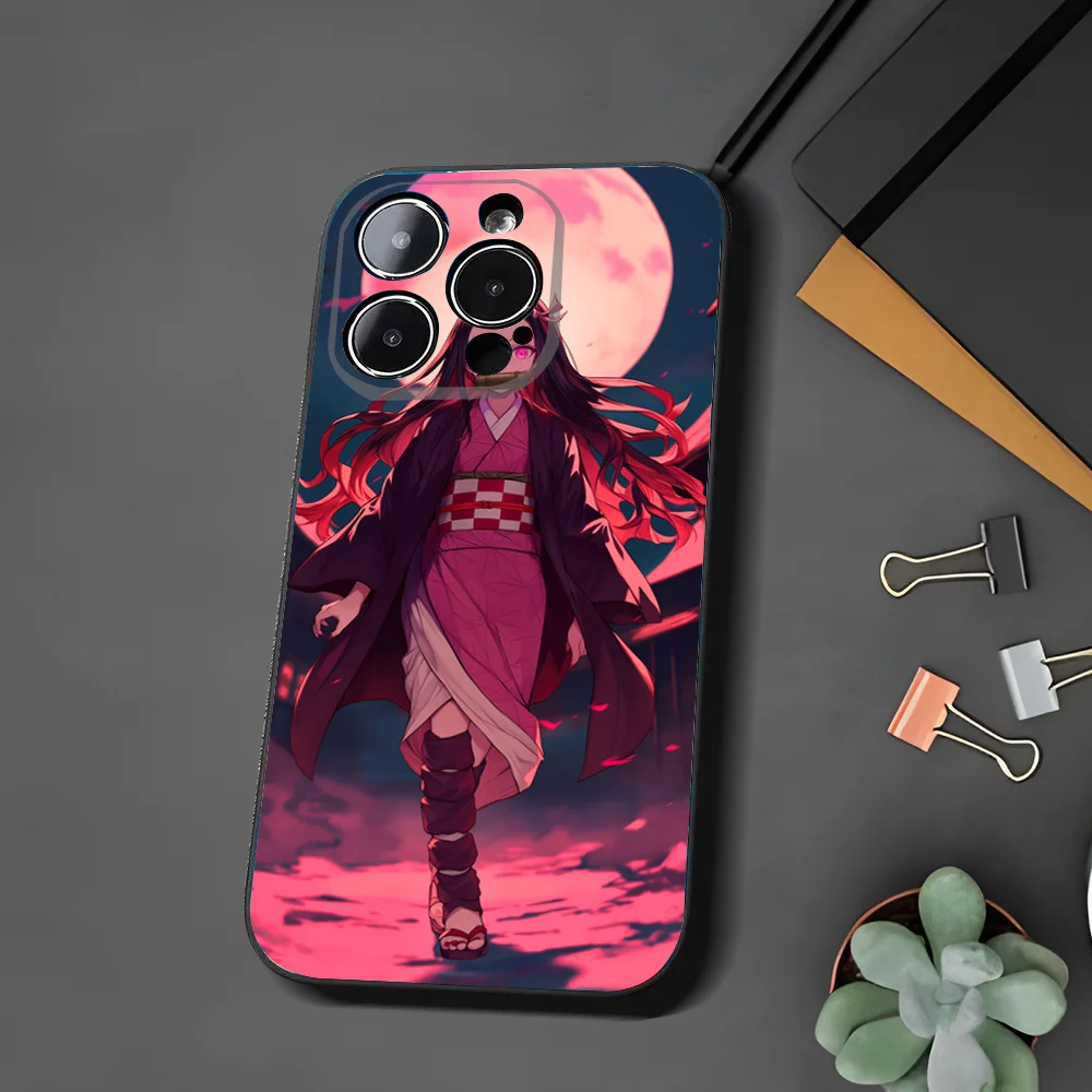 Чехол для телефона Demon S-Slayer K-Kimetsu No Yaiba Xiaomi 11 Redmi Note 5G 8T 9A 9 10T Note8Pro Note9 12SUltra черный