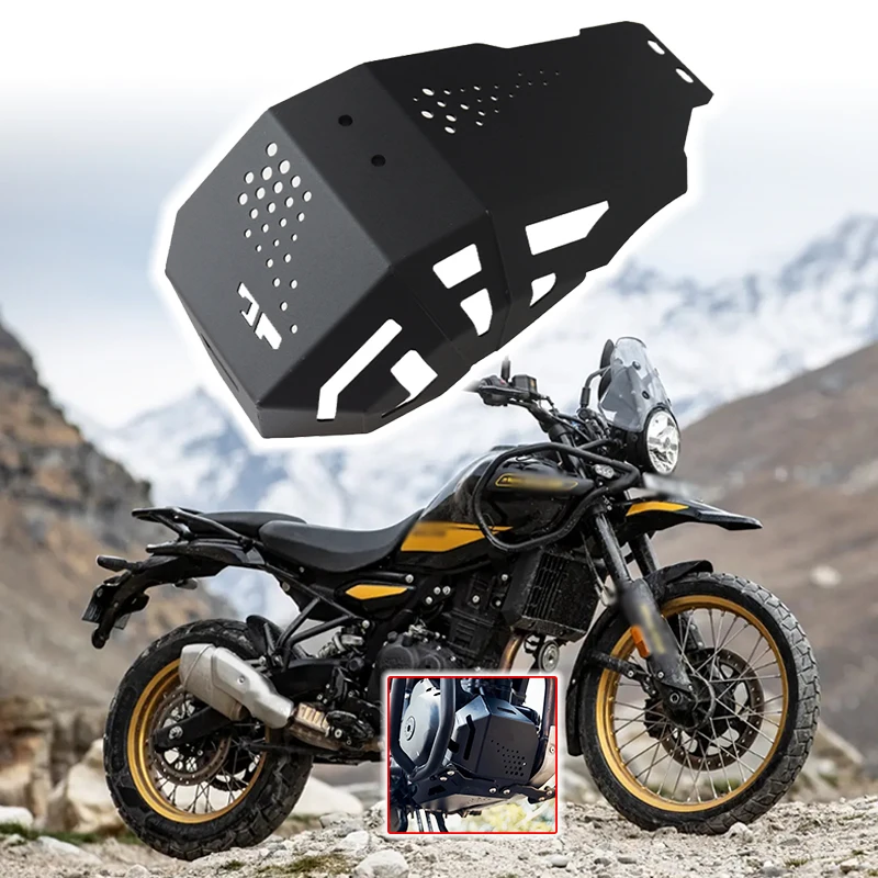 Фото Подходит для Royal Enfield Himalayan 450 2024 2025, аксессуары для мотоциклов HIMALAYAN 450, защитная пластина Bash, защитная крышка №1