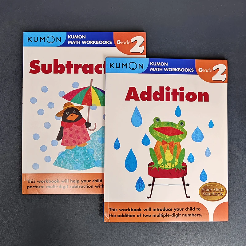 

Книжки Kumon Математика для детей 6-10 лет