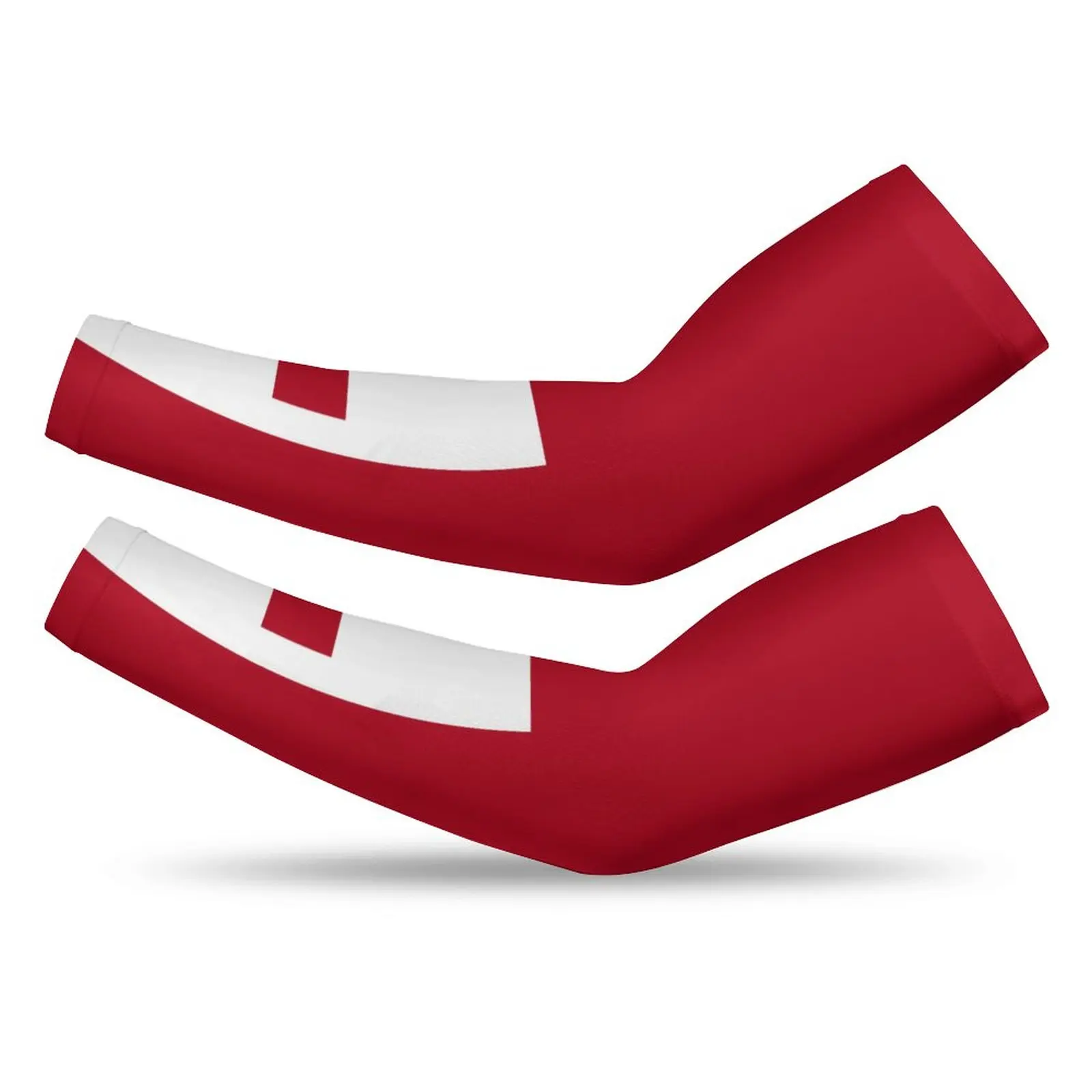 

Tonga Country Flag Sun Protection Arm Sleeves for Men Women Cooling Ice Silk Compression Cover Shield For Sport