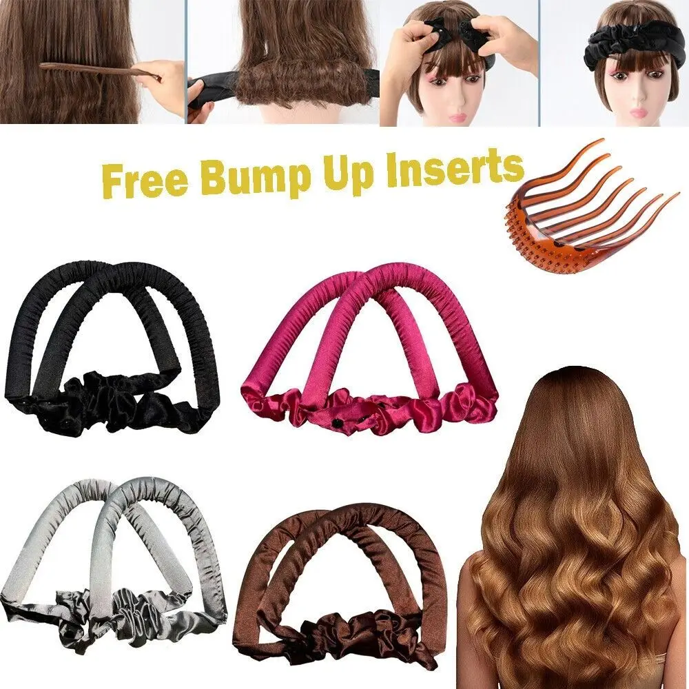 

DIY Wave Formers Hair Styling Tools Perm Rods Hair Rollers Heatless Curling Rod Headband Hair Curlers