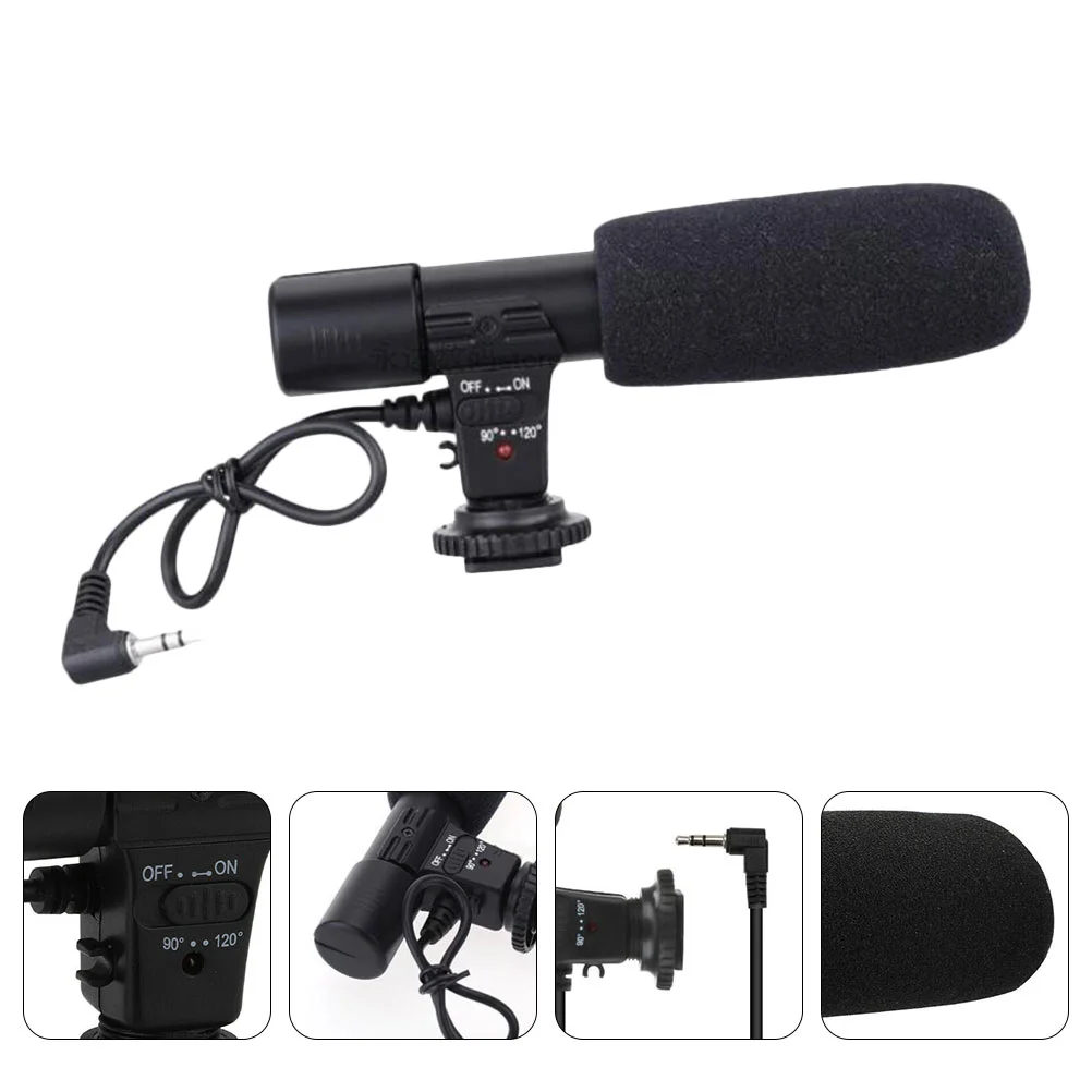 

Interview Microphone Camcorder Video DSLR Camera Camcorders Wireless Recording Filmmaking
