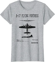 vintage wwii us air force b 17 flying fortress bomber t shirt premium cotton short sleeve o neck mens t shirt new s 3xl