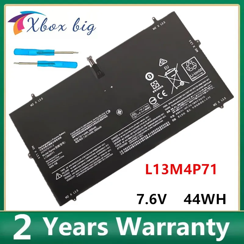 

L13M4P71 Laptop Battery For Lenovo Yoga 3 Pro 1370 80HE Pro5Y71 ProI5Y51 ProI5Y70 ProI5Y71 L14S4P71 44Wh