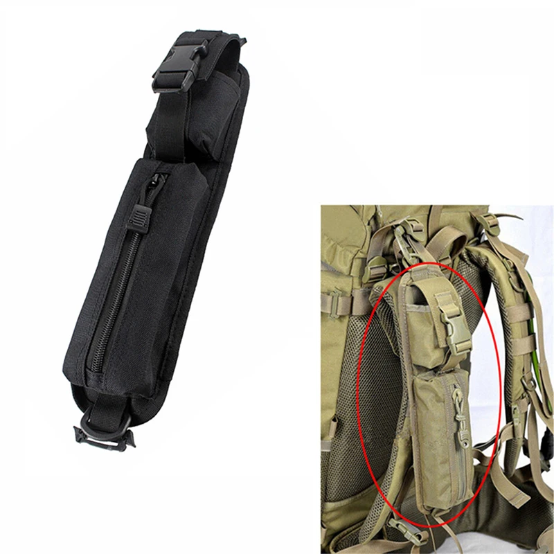 

Tactical Shoulder Strap Sundries Bags for Backpack Accessory Pack Key Flashlight Pouch Outdoor Camping Kits Bag Tools