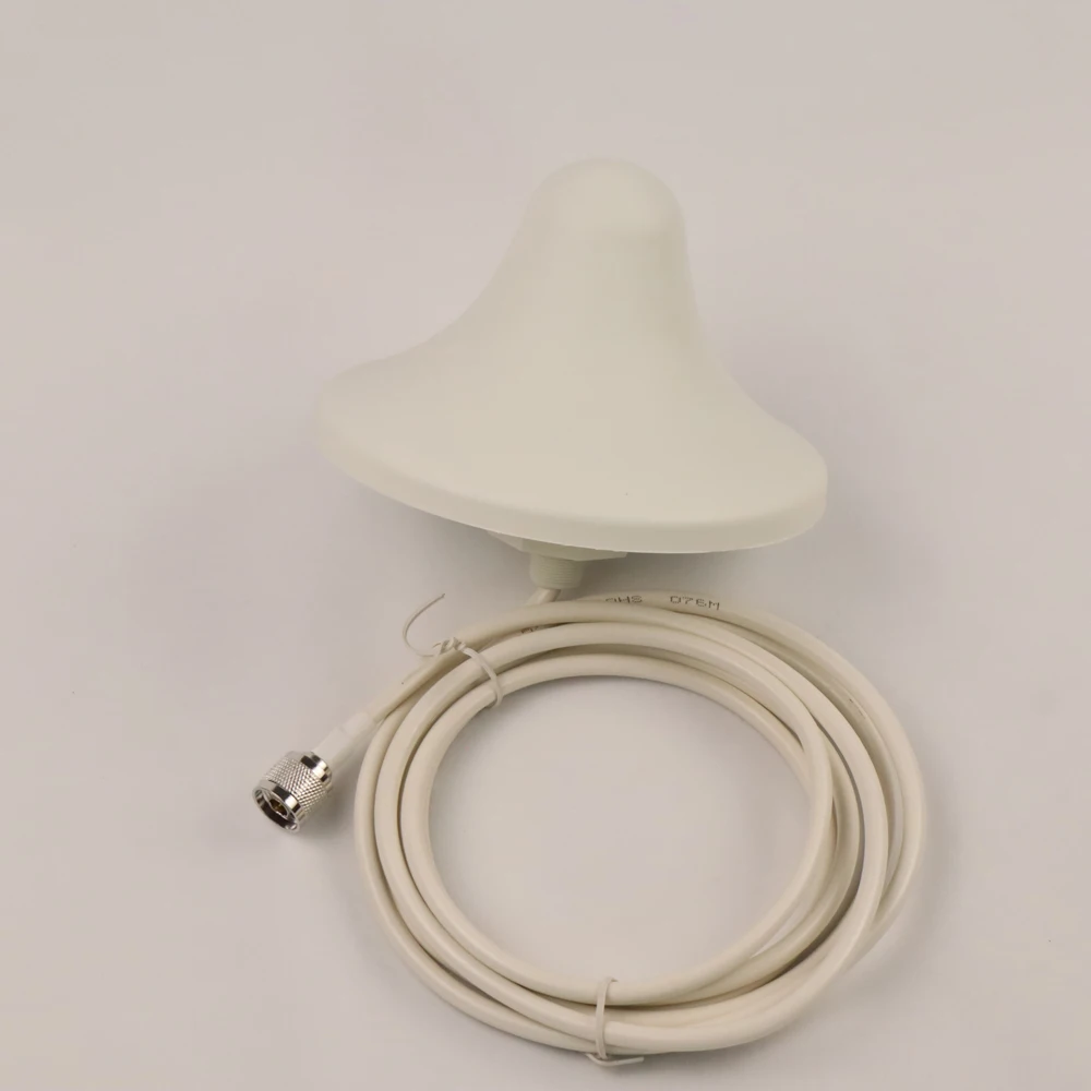 ZQTMAX Omni Antenna for cell phone signal booster 800 850 900 1800 1900 2100 2300 2600 CDMA GSM DCS WCDMA PCS UMTS LTE repeater