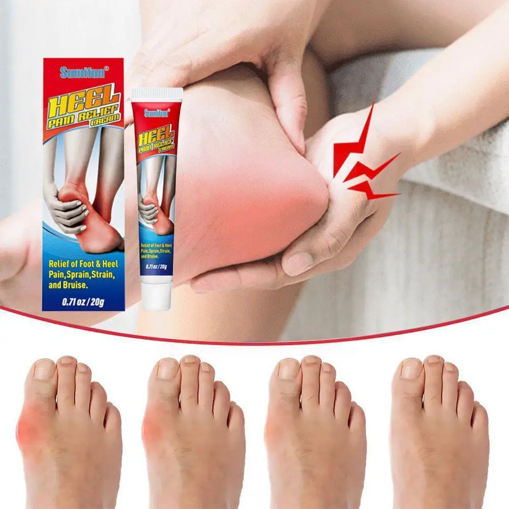 

Feet Heel Pain Relif Cream Rheumatoid Arthritis Pain Foot Herbal Wrist Spurs Ointment Sprained Treatment Bone I9B1