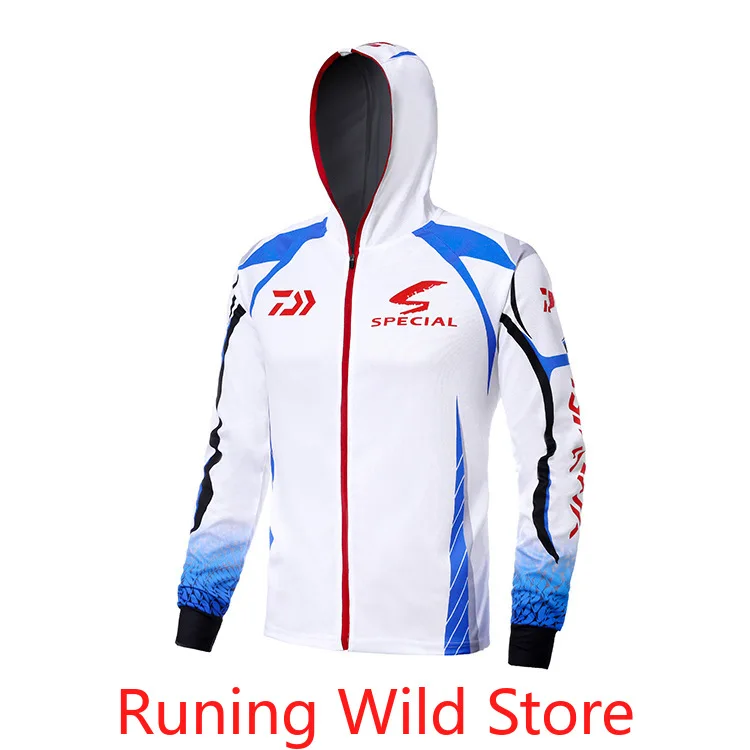 

Hoodies Fishing Clothing Long Sleeve Outdoor Breathable Fishing Shirts Anti UV Quick Dry Cycling Hiking Clothes Camisas