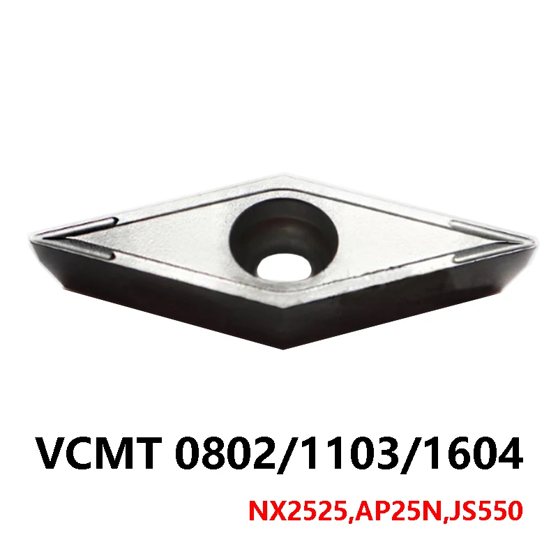 Оригинальный 10 шт./кор. VCMT 1604 VCMT110304 VCMT160408 VCMT160404 вставки карбида VCMT080202