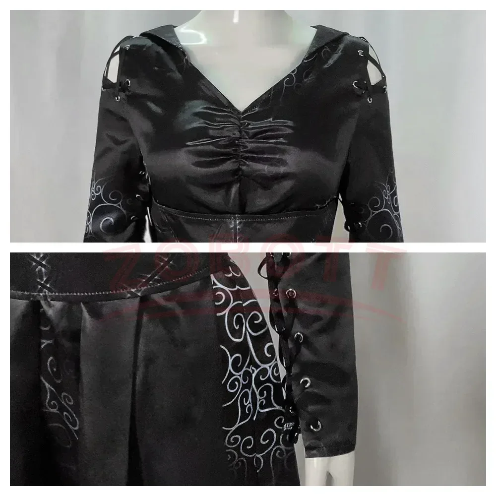 Беллатрикс Косплей Лестренд Волшебный костюм фильма парик Хэллоуин