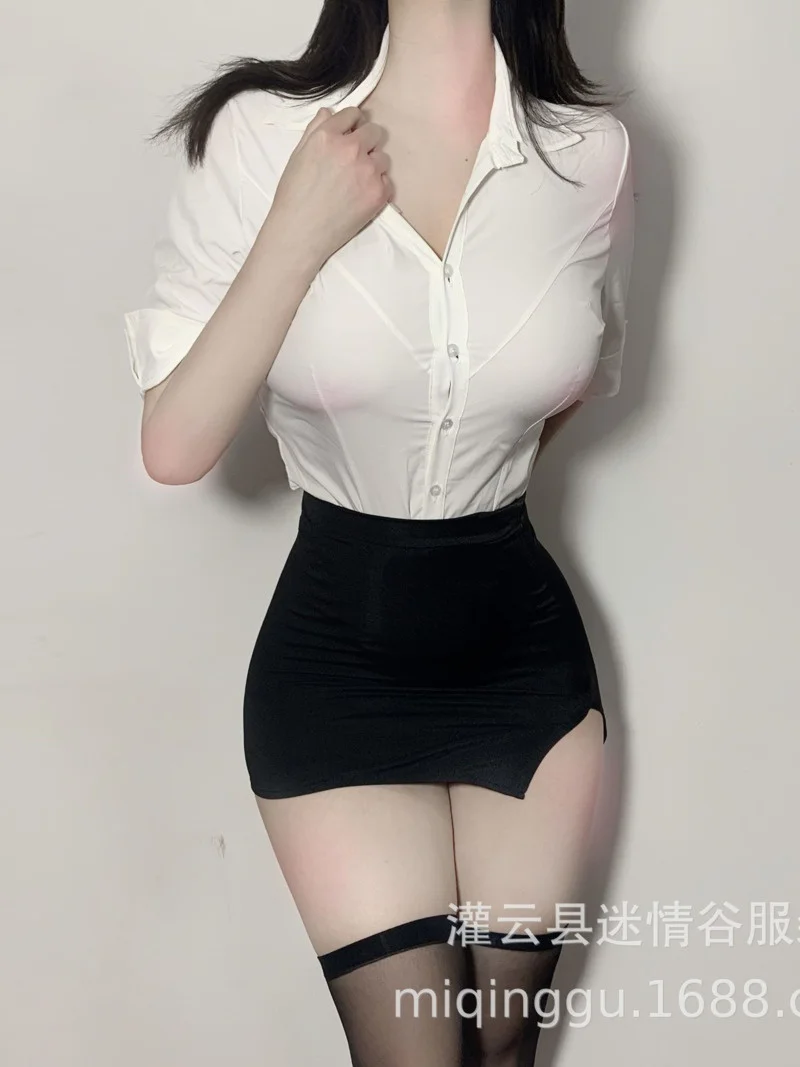 

Модное летнее женское офисное платье, женское мини-платье, белая рубашка, соблазнительная Соблазнительная форма, горячее женское платье, элегантное платье TGS8