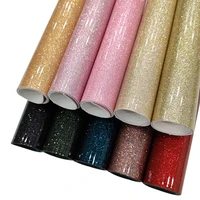 shiny mirror reflective surface glitter pu faux artificial leather fabric sheet for making earringhair bowcraft 24003