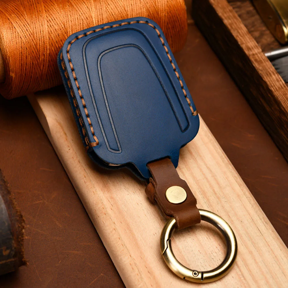 

For BMW I3 I8 2014 2016 2017 Fob Case Car Key Cover Replacement Car Accessories Holder Shell Leather Brand New