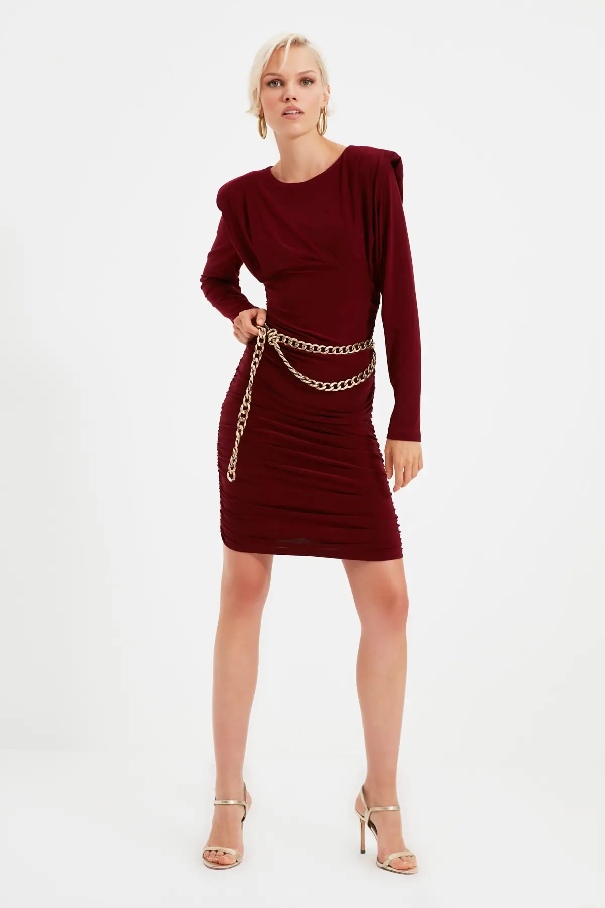 

Trendyol Lap Shoulder Detail Dress TPRAW22EL1066