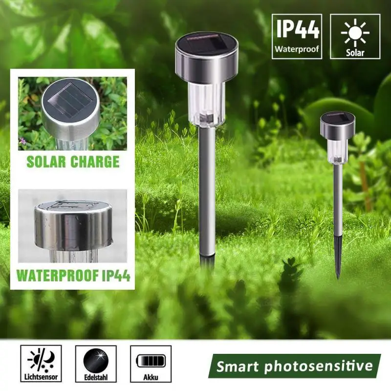 

Pathway Outdoor Solar LED Lights Waterproof Garden Lamp Landscape Lawn Lighting Street Decoration Lantern for Yard Patio Walkway