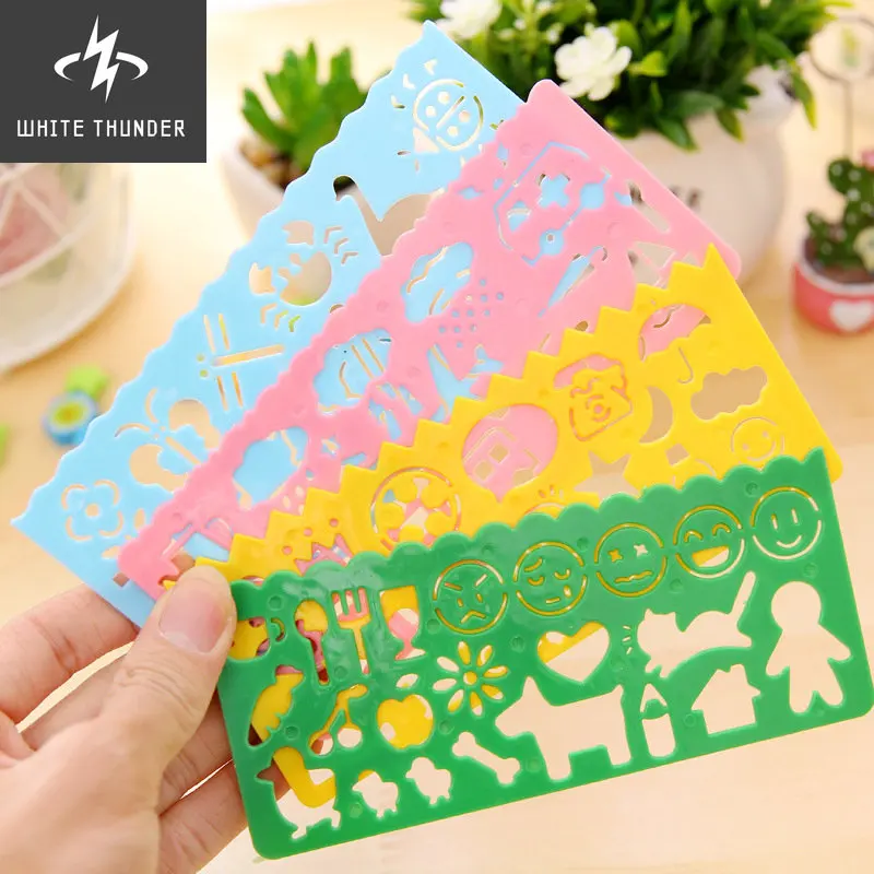 

Многофункциональная полая линейка, Геометрическая фигурка кошки, фотошаблоны, металлическая линейка, инструмент «сделай сам», шаблон для дневника, школьные принадлежности