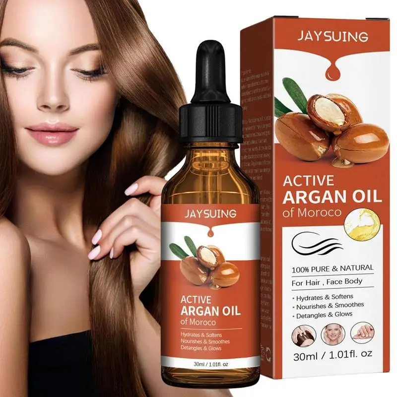 

30 Ml Moroccan Argan Oil Hair Hydrating Conditioner Damaged Dead Hair Regrowth Anti Hair Fall Product Strong Shiny Renewed Hair