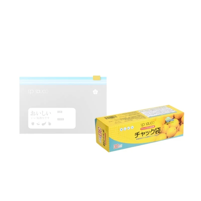 

Freshness Protection Package Household Food Grade with Sealing Refrigerator Frozen Special Plastic Sealed Fruit Zipper Ziplock