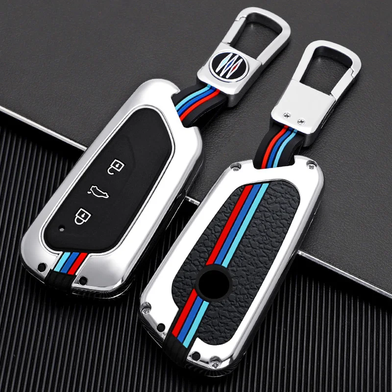 

3 Buttons Car Key Case Cover Holder For VW Volkswagen Golf 8 Mk8 2020 Skoda Octavia Smart Keyless Remote Control Keychain