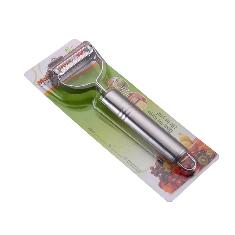 

Stainless Steel Peeler Multifunctional Fruit Paring Knife Melon Fruit Peel Shredder Slicer Grater Kitchen Accessories h2