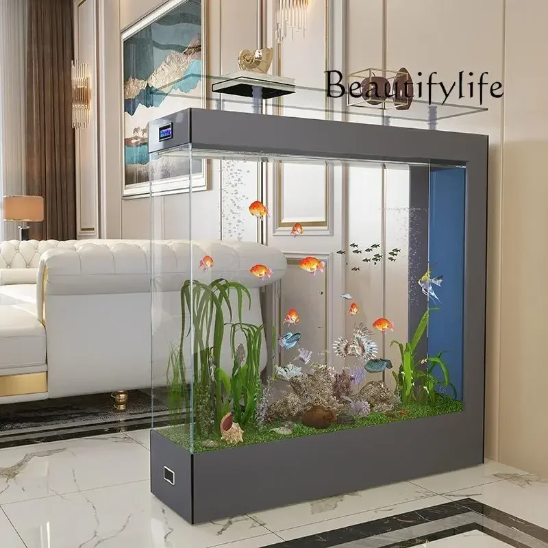 Легкая роскошная гидропонная перегородка для гостиной интеллектуальная