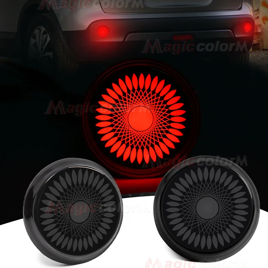 

Toyota Corolla 2008-2010 Светодиодные Отражатели Заднего Бампера Nissan Qashqai X-Trail Стоп-сигнал Автомобильные Аксессуары ...