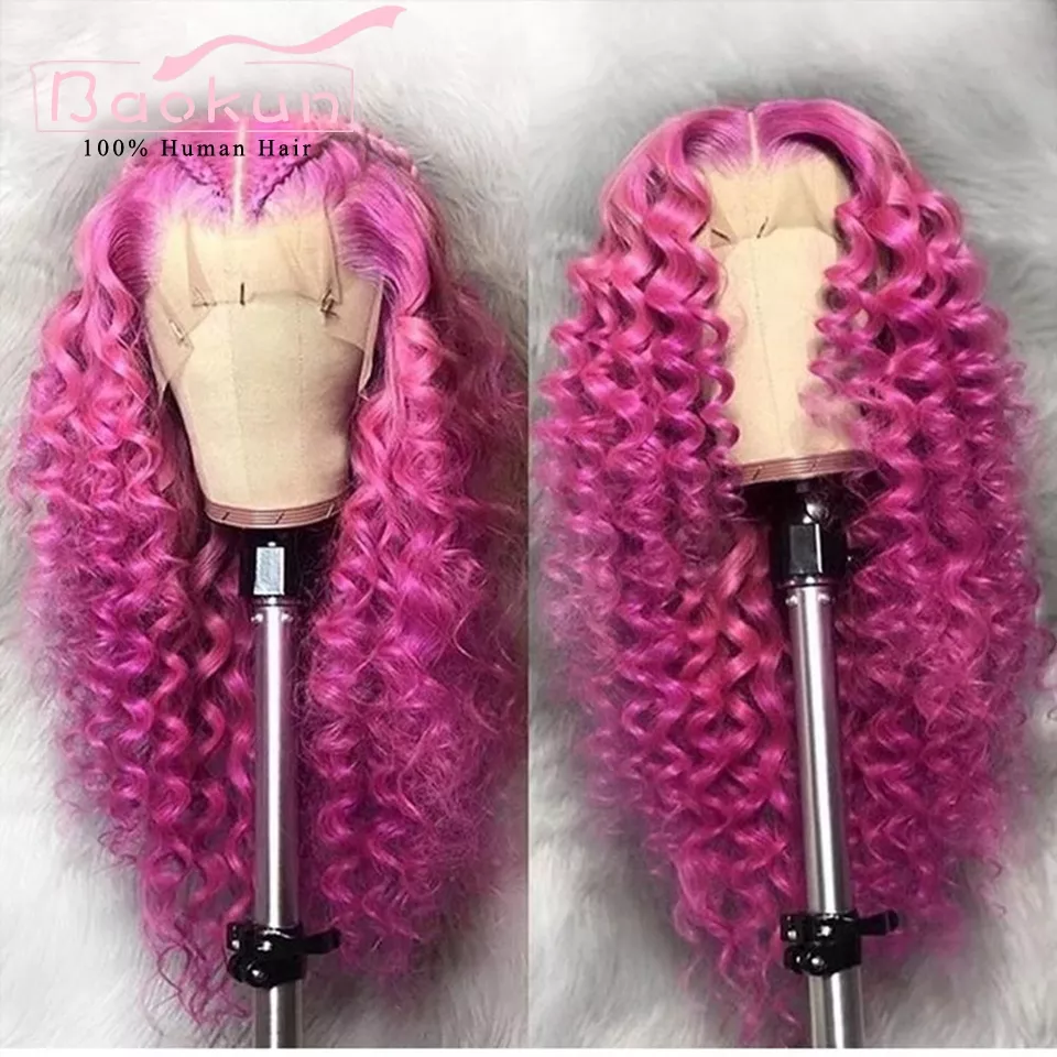 13x4-hot-pink-curly-human-hair-wig-pre-plucked-13x6-hd-lace-frontal-wig-brazilian-virgin-deep-wave-lace-front-human-hair-wigs