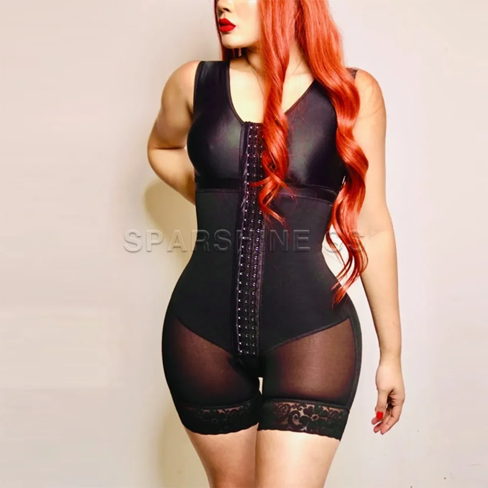 Женское боди средней длины с редукцией живота