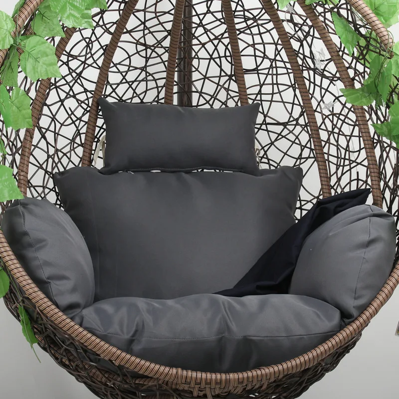 Hanging Chair Cushion Swing Seat Breathable Rocking Chairs Seat Cushion Pad Hammocks Pillow Swings For Living Room (no chair)