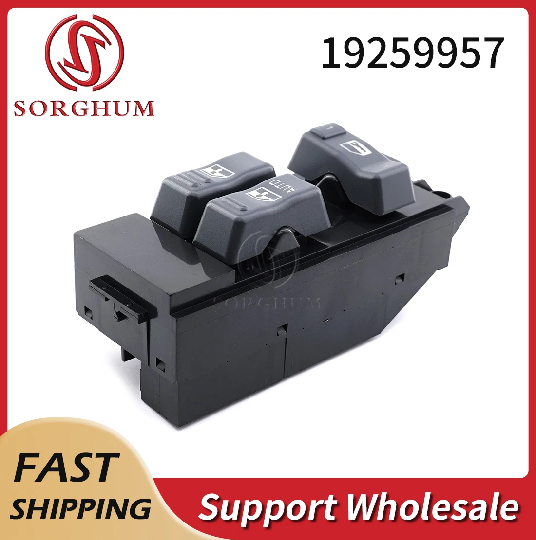 

Sorghum 19259957 2 Doors Car Power Window Switch For Cadillac For Chevrolet Silverado GMC Sierra 1500 2500 3500 901-117 15054161