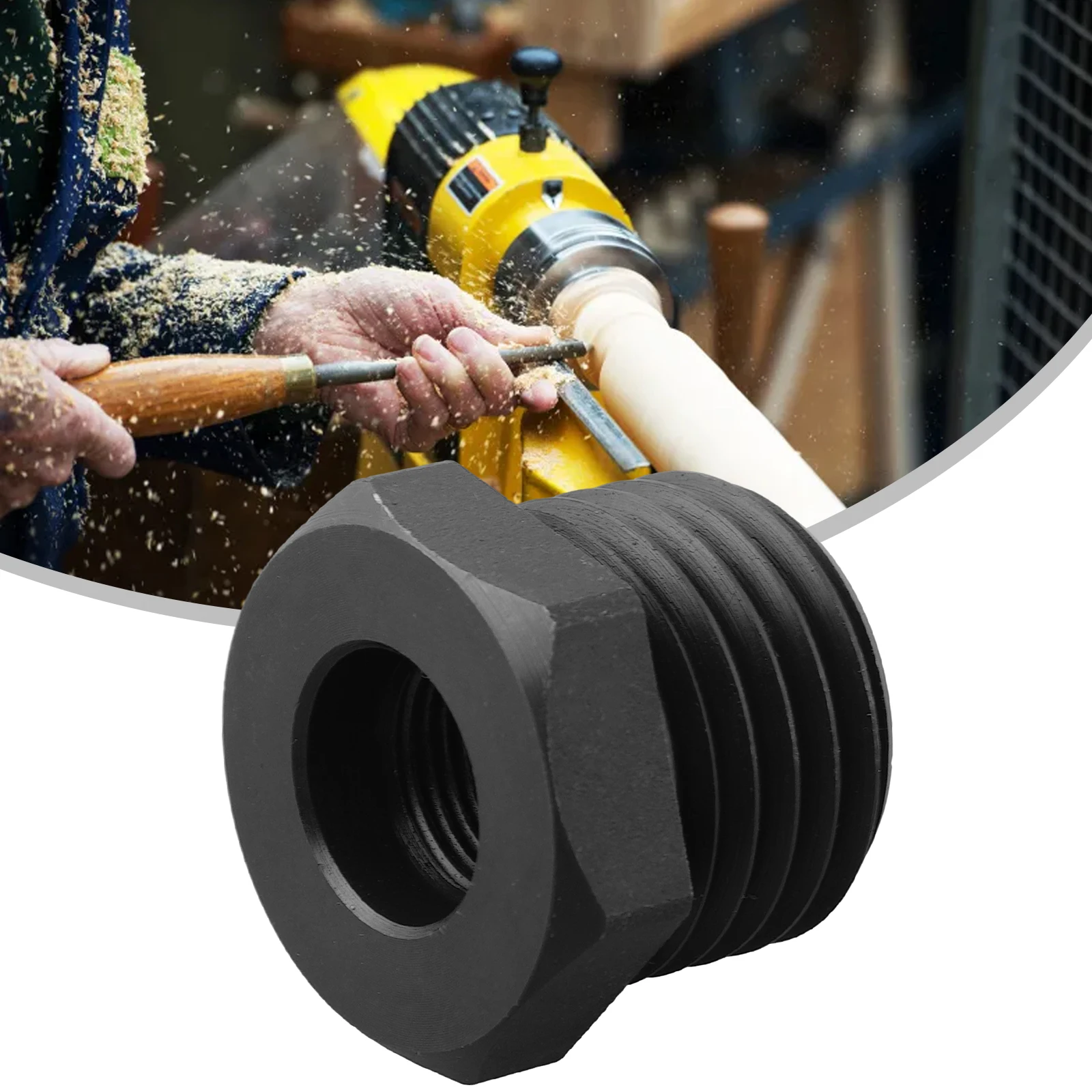 Адаптер патрона токарного станка по дереву 33*3 5 мм снаружи до 18*1 адаптер шпинделя