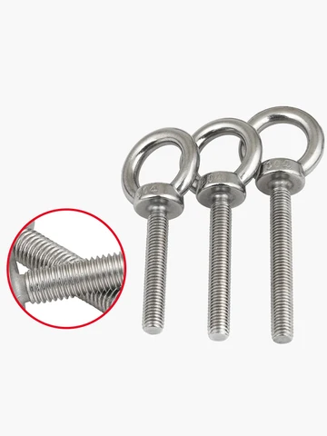 Болты с кольцом из нержавеющей стали M3-M24