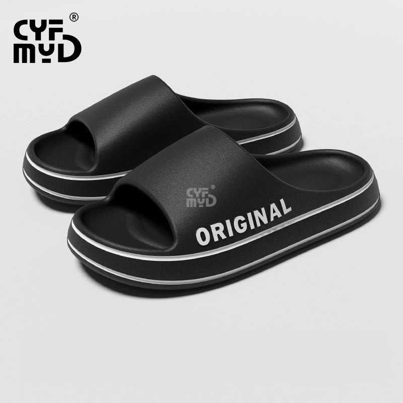 Platform Women's Slippers for Home Cloud Soft Wwoman Shoe Comfortable 2023 Summer EVA Slipper Bathroom Designer Slides Non-slip